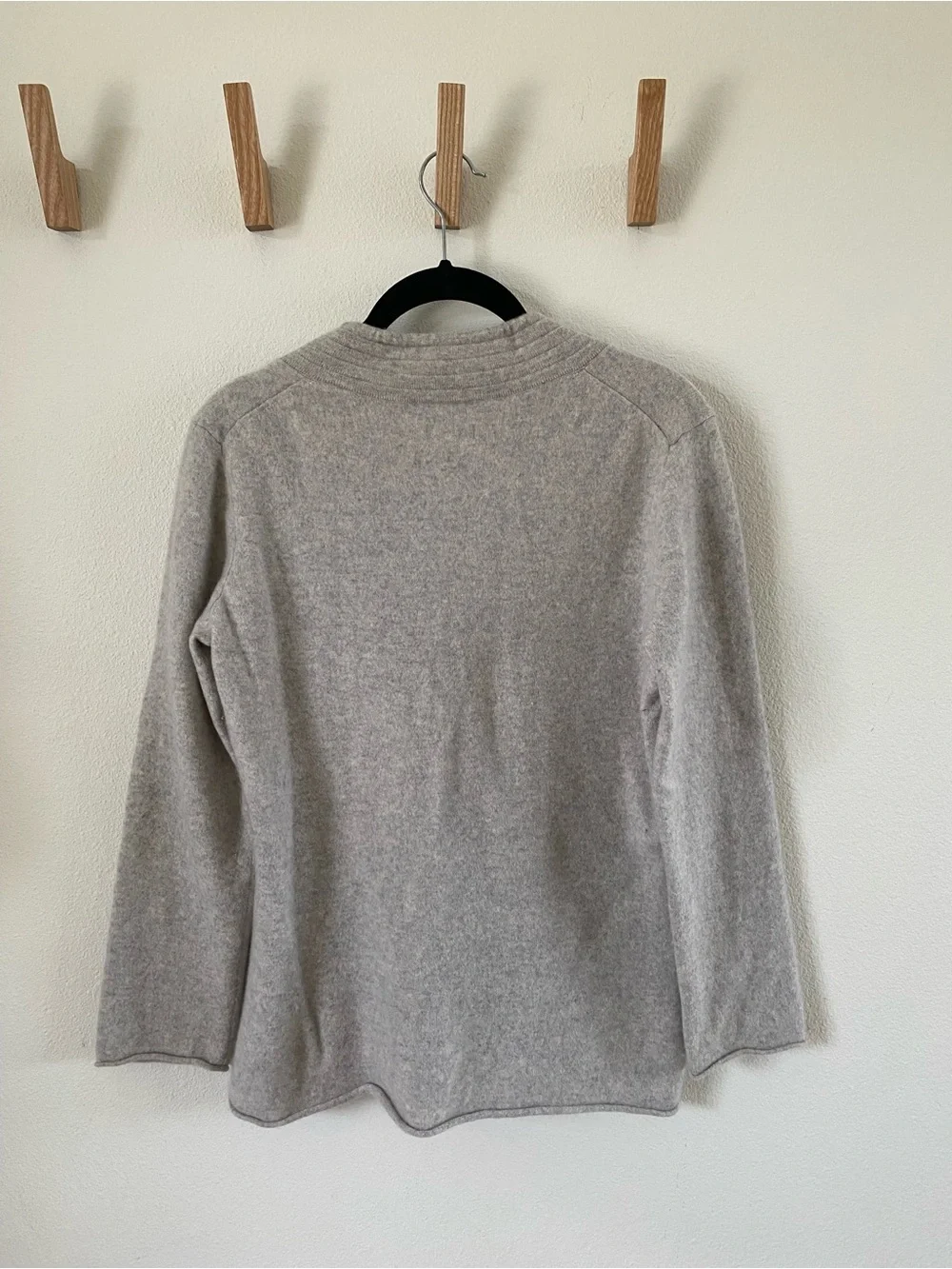 Sundance Cashmere V-Neck Tie-Front Sweater